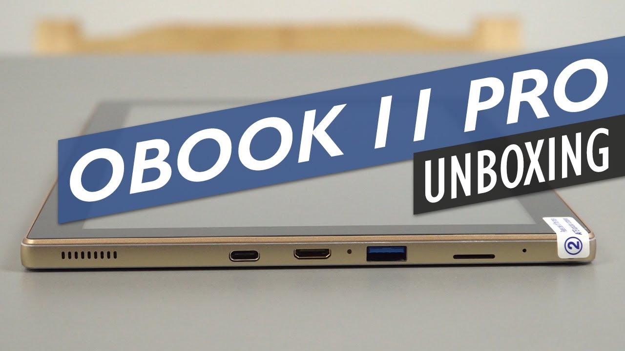 Onda Obook 11 Pro Unboxing, First Look & SSD Installation - YouTube