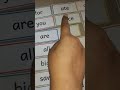 sight words||tricky words #phonics #kidsvideo #activity