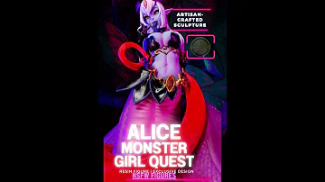 ALICE MONSTER GIRL QUEST - FIGURE 3D - CRAFTED SCULPTURE