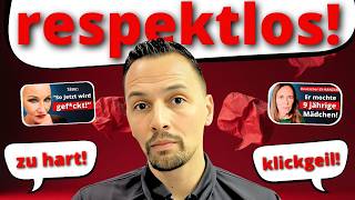 "Ich will, dass die Leute kotzen!" Darum sind meine Titel so hart!