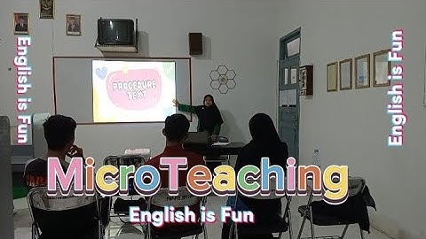 Teaching Listening Procedure Text || MICRO TEACHING