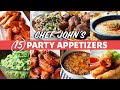 15 Easy & Delicious Party Appetizers | Food Wishes