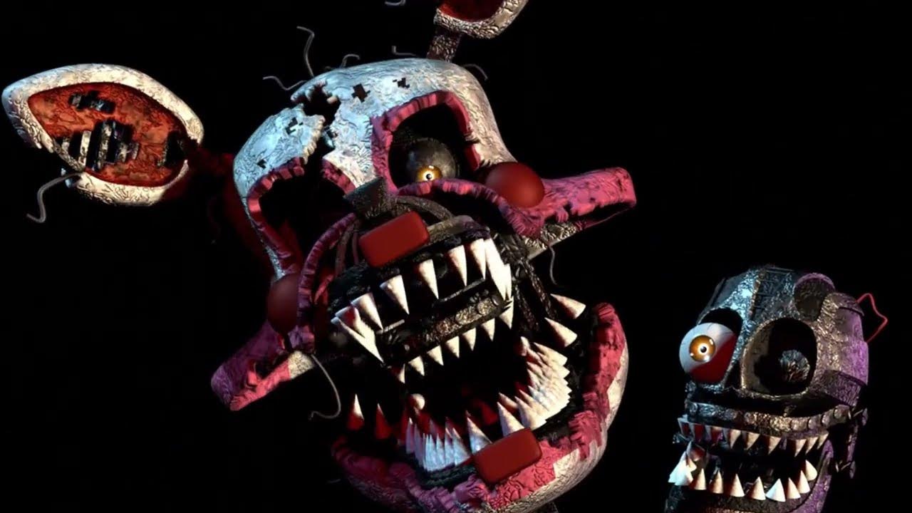 Fnaf nightmare mangle. Nightmare mangle. fnaf ar видео.