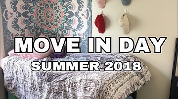 COLLEGE MOVE IN DAY || University of Memphis Summer Term 2018