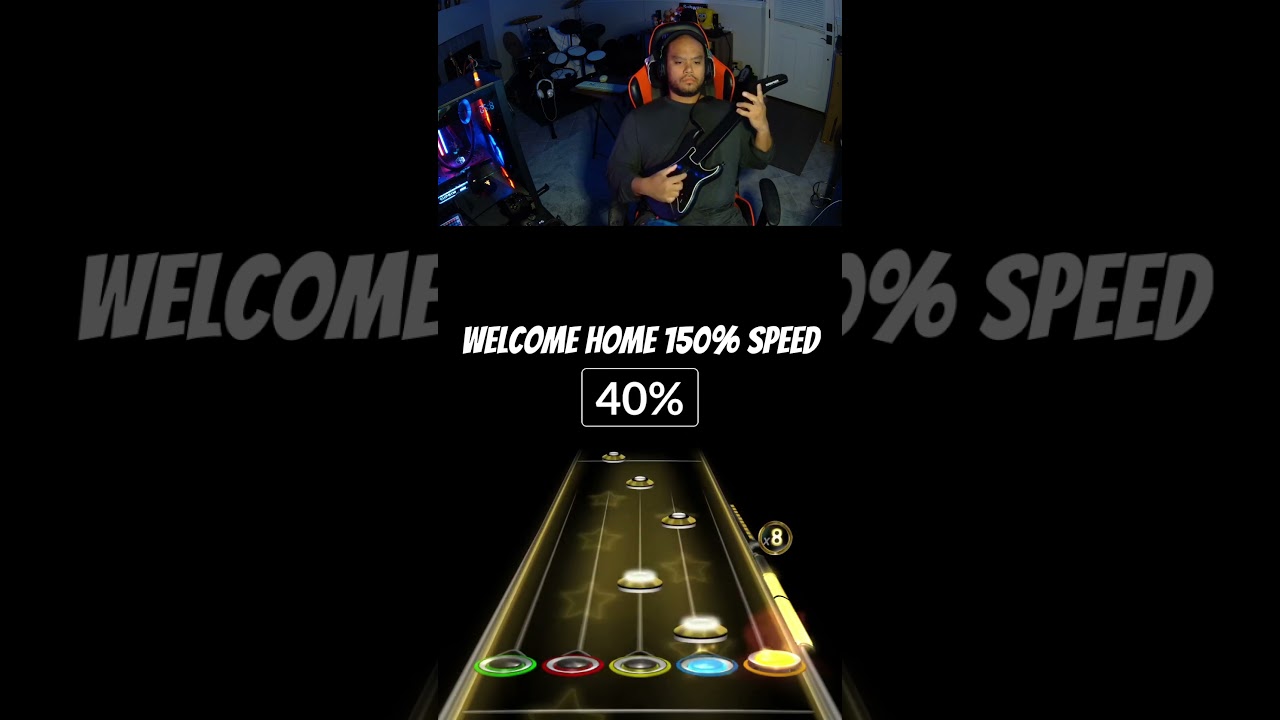 Welcome Home solo at 150% Speed