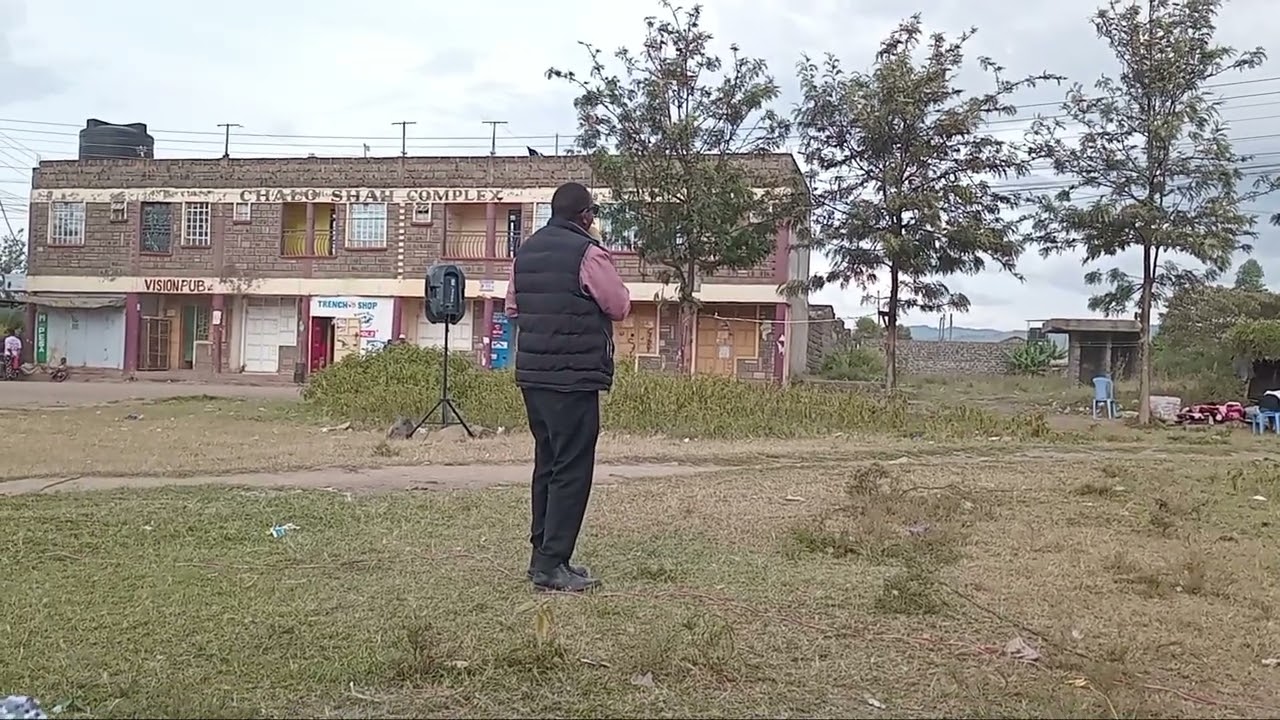 Pastor Ben from Maasai Mara Church Talek 