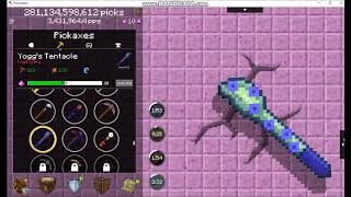 Pickcrafter Yogg's Tentacle Legendary Pickaxe Review screenshot 4
