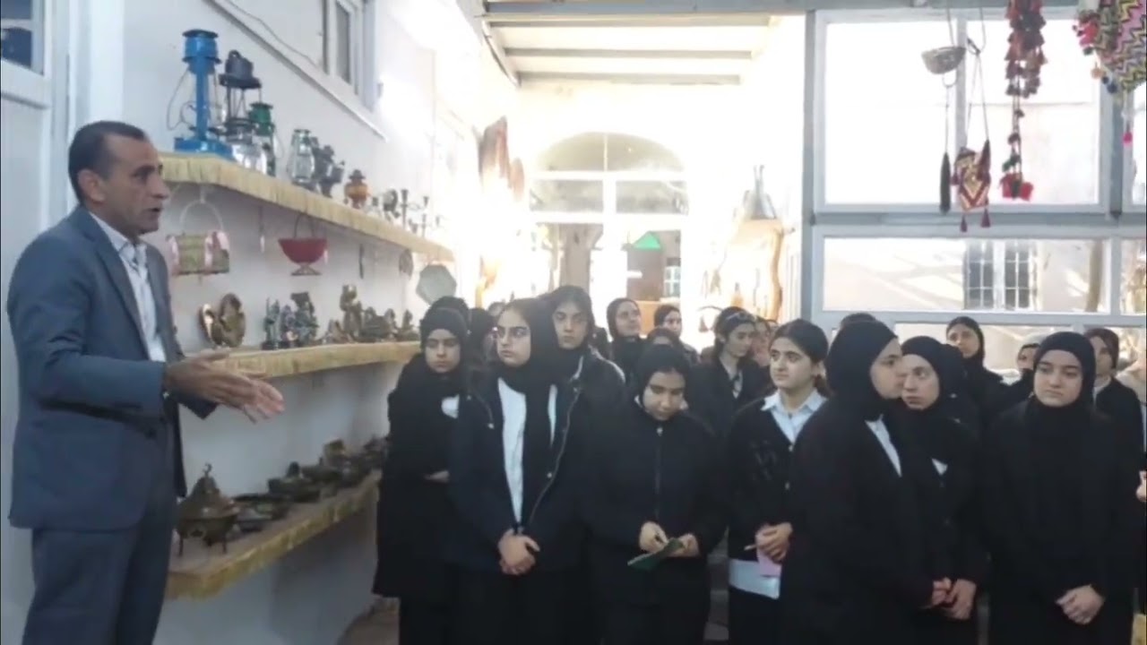 من دێدەوانی یەعقوب ئەمڕۆ ١٧/٢/٢٠٢٦ پێشوازیمکرد لە م.خ . ئامادەی کانی کچان لەمۆزەخانەکەمان