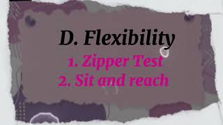 P.E -10 Physical Fitness Test ( Performance task) 