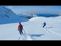 Ref:MBLW0KJmSss Ski de rando  pointe de la mandallaz