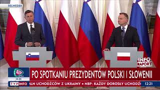 Prezydent Słowenii: Polacy pokazali światu swoje najładniejsze oblicze