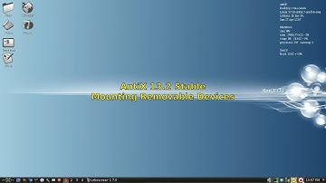 AntiX 13 - Options for Mounting Your Removable Media