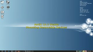 AntiX 13 - Options for Mounting Your Removable Media