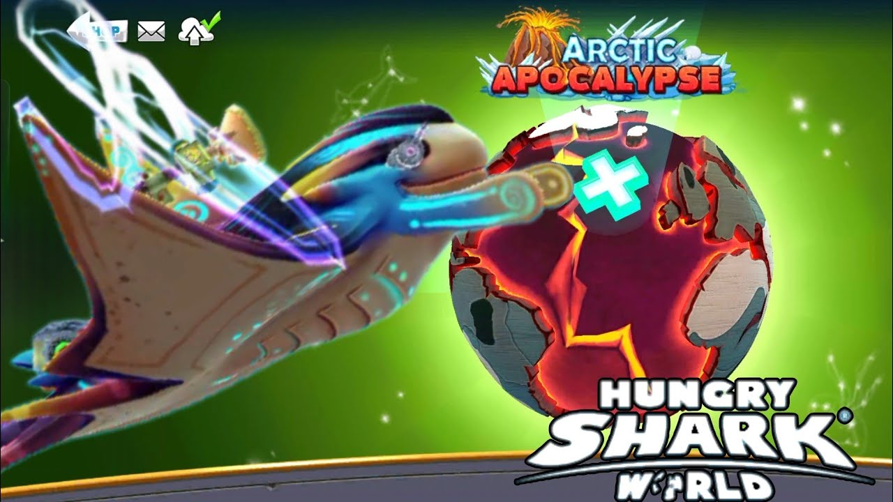 Hungry Shark World | Giant Francis At Arctic Apocalypse | Hungry Shark ...