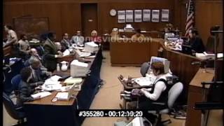 Famous OJ Simpson Trial - January 30th, 1995 - Part 1 Wealth