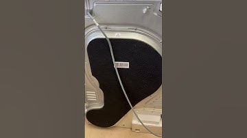 Sharp tumble dryer thermostat reset button (part 1)