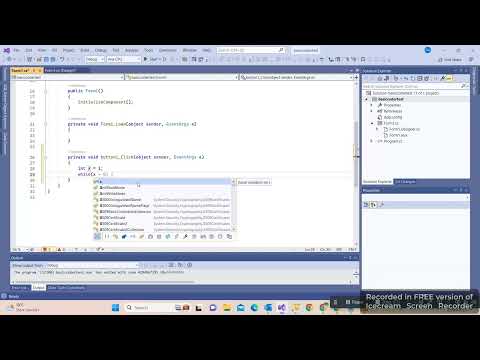 While Loops | C#  Visual Studio .NET