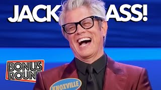 FUNNIEST Jackass Moments On Celebrity Family Feud