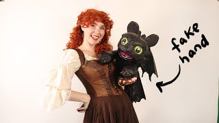 I Made A Baby Toothless Puppet