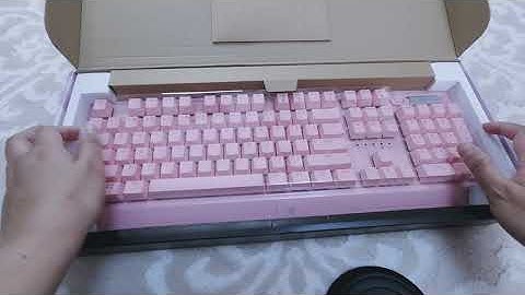 Razer Blackwidow V3 Quartz  Mechanical Gaming Keyboard.