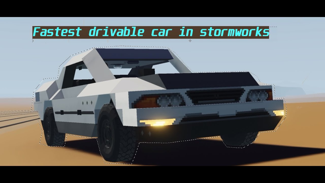 Storm Works Racing Stormworks fastest car 2. Toyota Mark 2 - YouTube