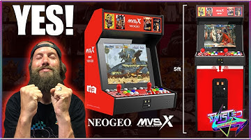 Arcade1UP competition! SNK MVS X Arcade Machine. BOOM! Neo Neo!