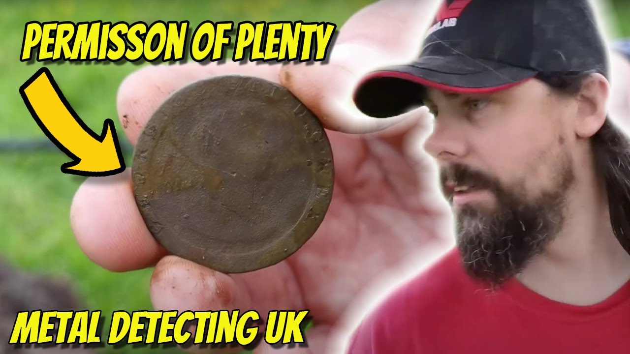 Permission Of (PLENTY) Strikes again Metal Detecting Finds UK 2022 YouTube
