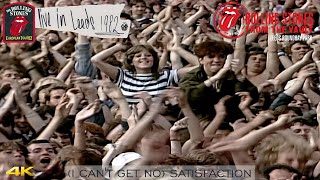Rolling Stones 4K LIVE - (I Can't Get No) Satisfaction [LIVE From The Vault, Leeds Roundhay UK 82]4K