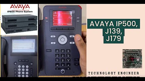 Configuration et installation d'Avaya IP500, Avaya J139, Avaya 961GS, Avaya J179