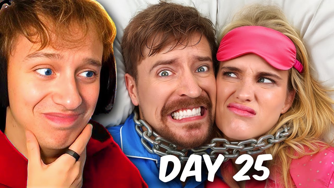 Sie waren 30 TAGE aneinander ANGEKETTET! (MrBeast) | LetsHugo Reaction
