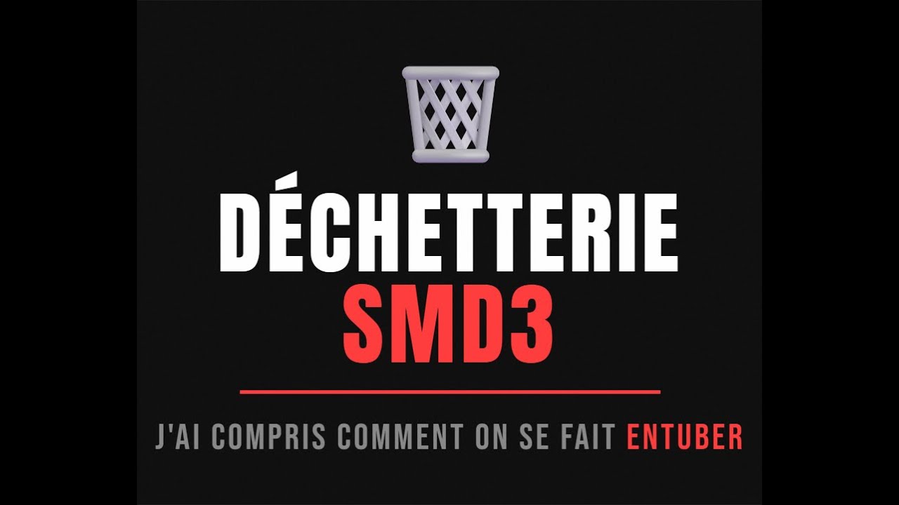 1H À LA DÉCHETTERIE : COMPRENDRE COMMENT ON SE FAIT ENTUBER