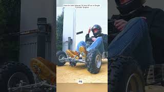 How to Add Almost 3X the HP on a Single Cylinder Engine #EngineBuild #Horsepower #PerformanceMods #S