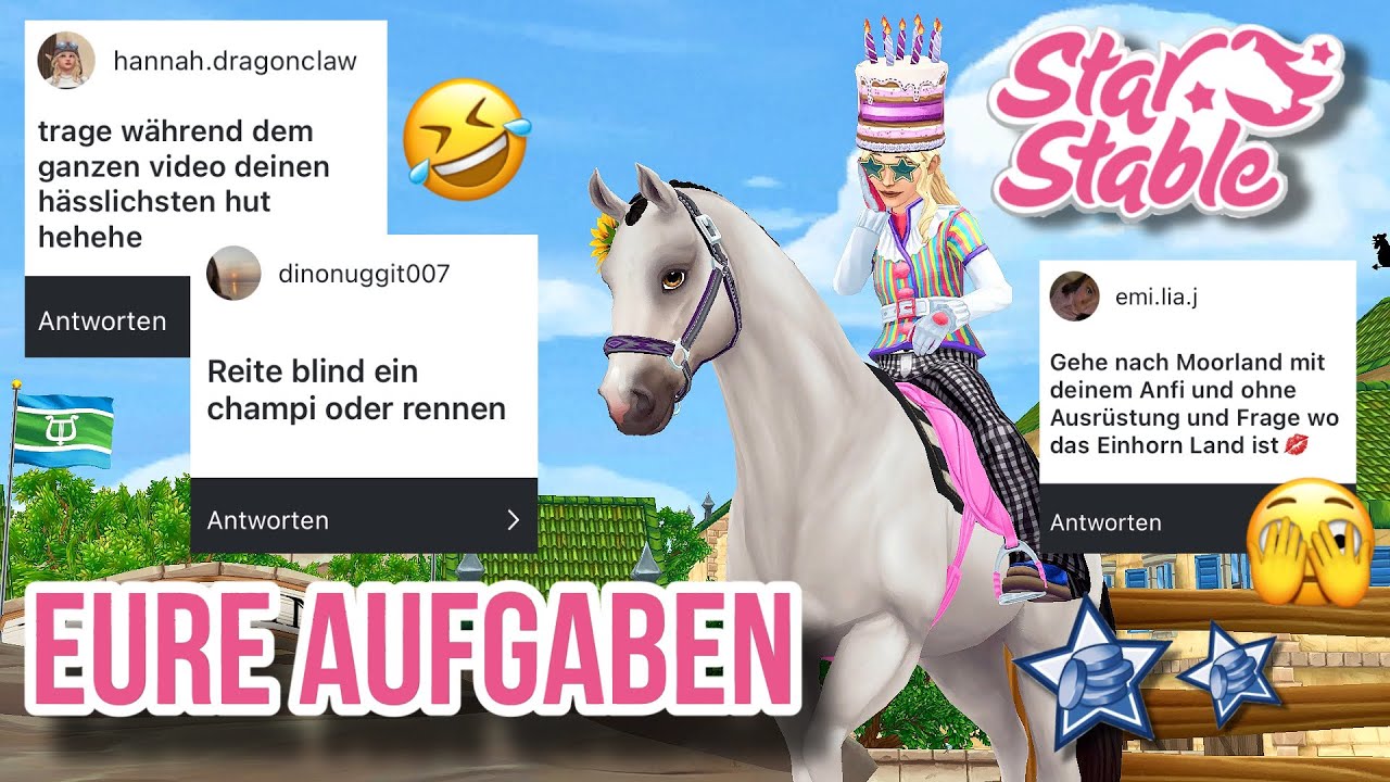 Ich ERLEDIGE eure AUFGABEN!🤣 Hilfee😵 // Star Stable Online