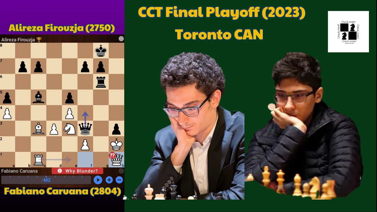 The battle for No.2, Alireza Firouja vs Fabiano Caruana