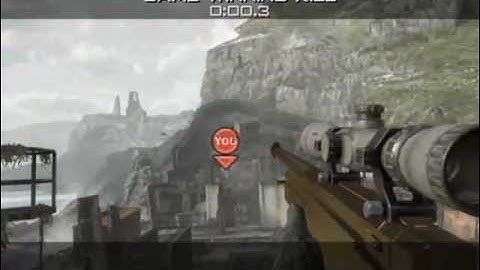 MW3:Modern Warfare 3 Crazy No Scope Final Kill!