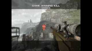 MW3:Modern Warfare 3 Crazy No Scope Final Kill!