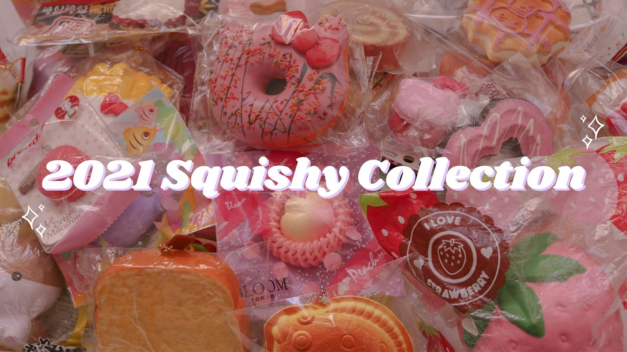 2021 squishy collection • asmr crinkle sounds