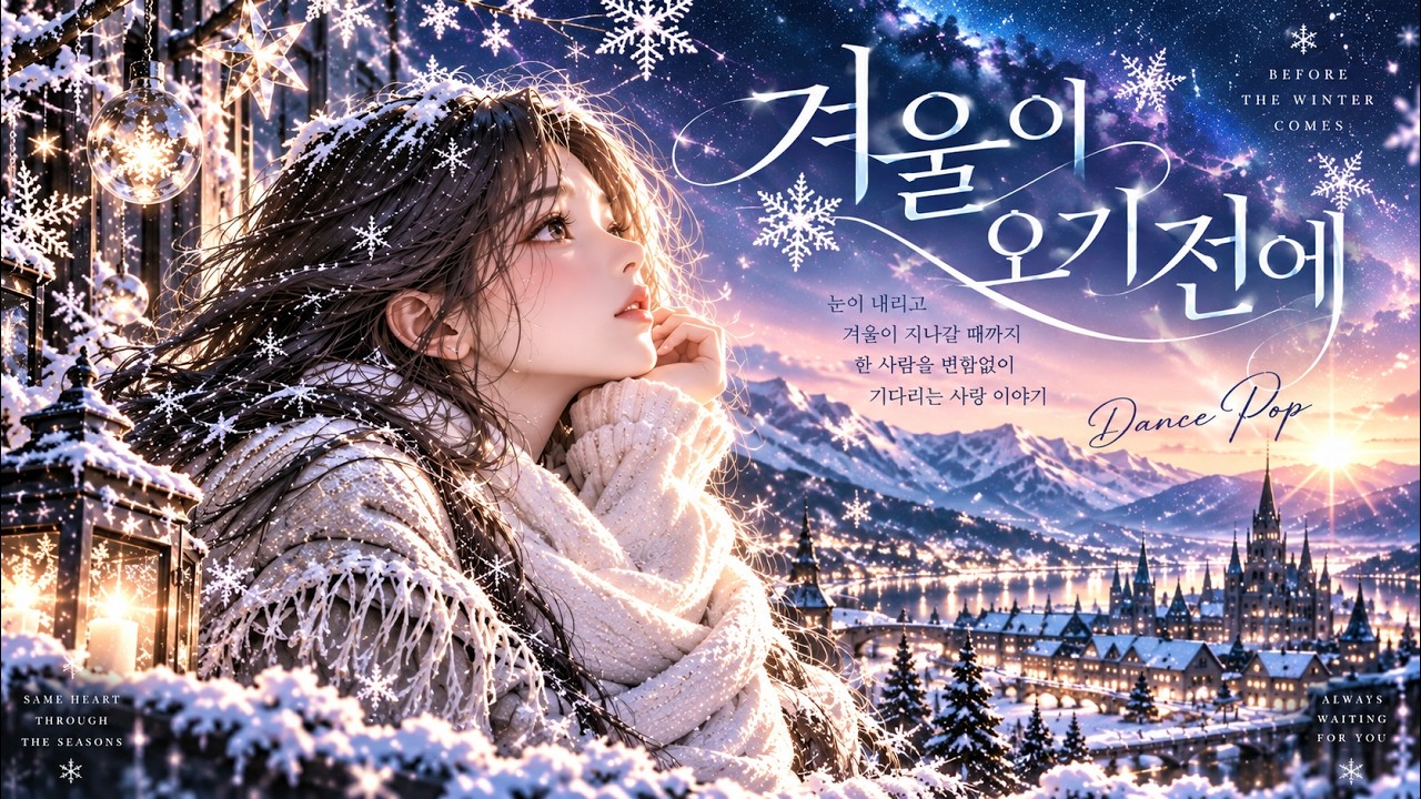864.겨울이 오기 전에 [가사/Lyrics]☃️ 눈이 내리고 겨울이 지나갈 때까지 한 사람을 변함없이 기다리는 사랑 이야기 [Dance Pop]