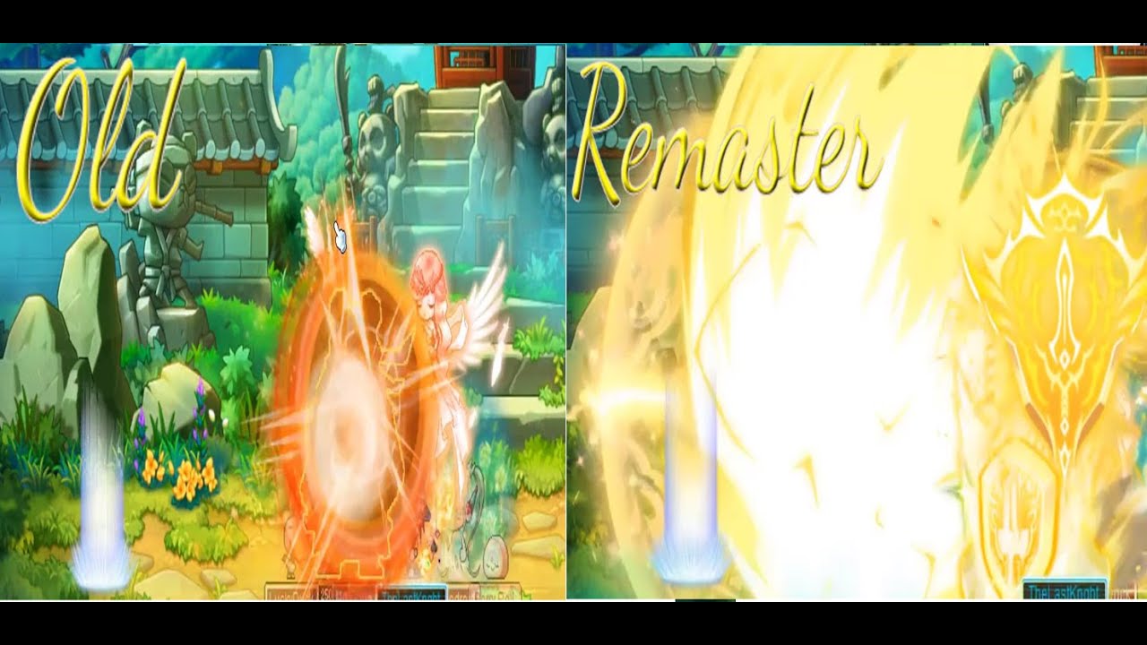 Maplestory Cygnus Remaster Mihile Burst Pre Post Ignition YouTube