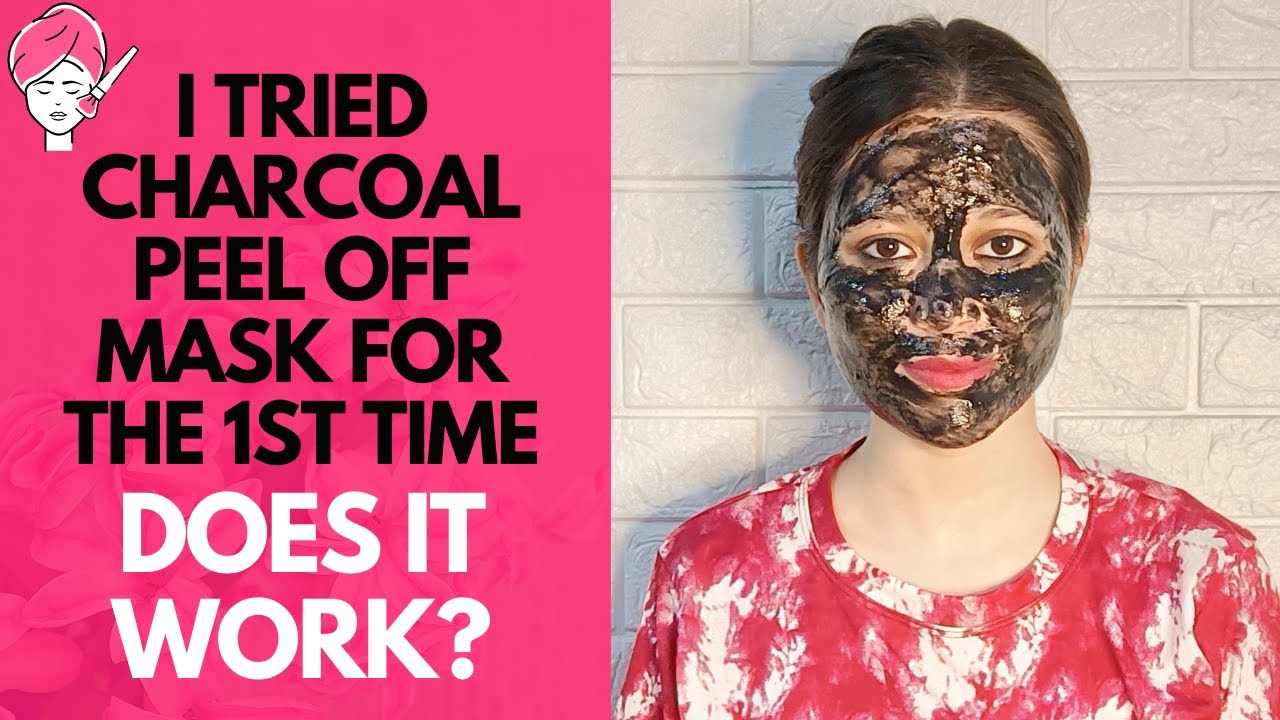 Good Vibes Charcoal Peel Off Mask (हिंदी) Is it Painful? How to apply