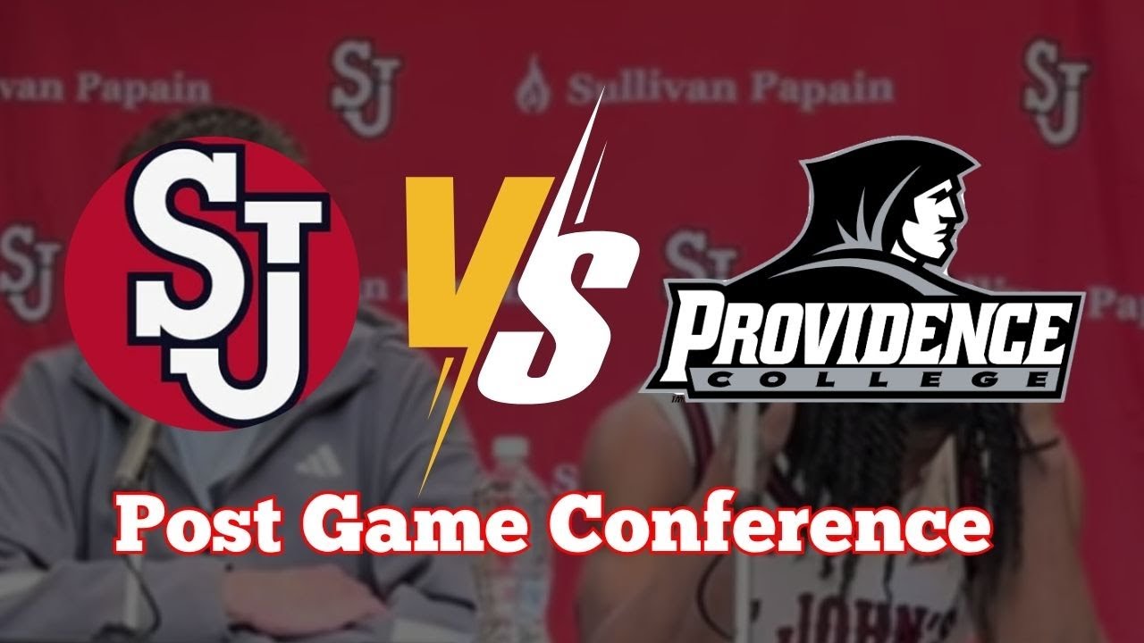 Postgame press conference with Rick Pitino after St. John’s vs Providence