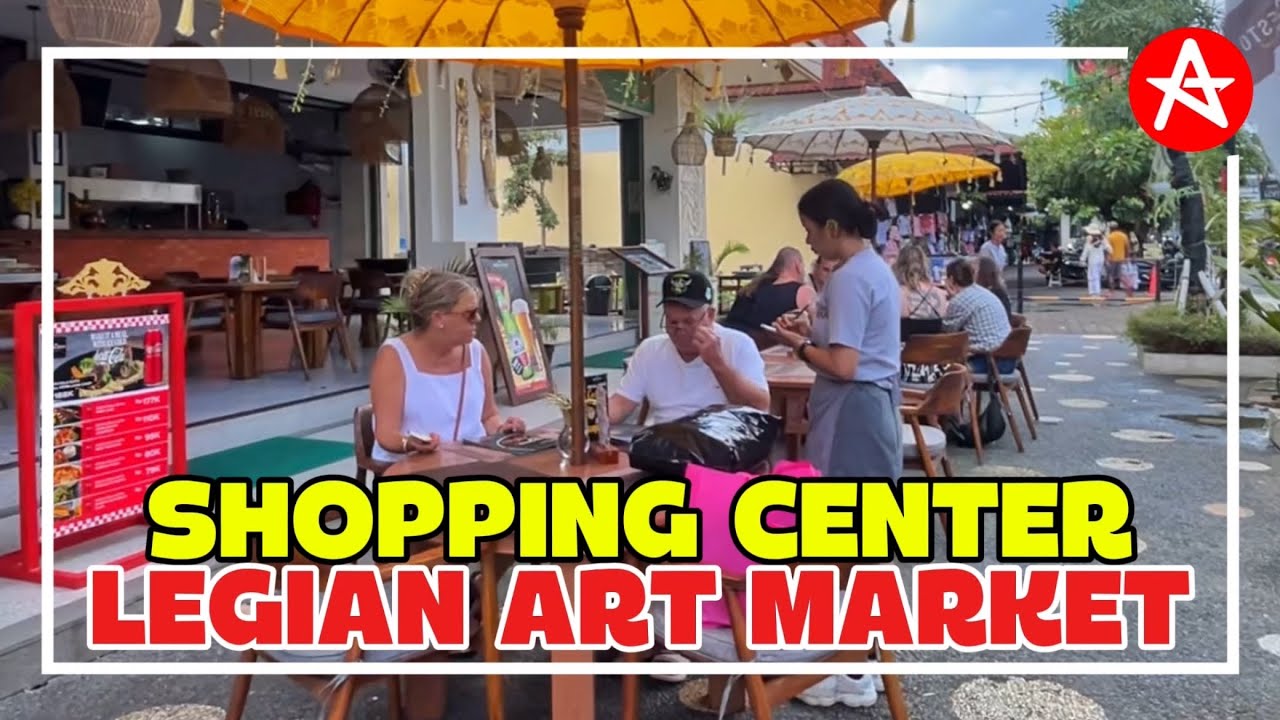 TAKE A WALK AT LEGIAN ART MARKET