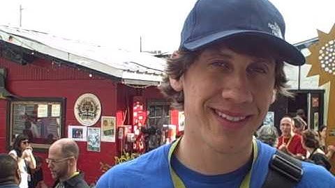 Dennis Crowley, co-founder of Foursquare at SXSW at Town Holler