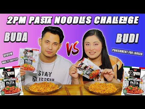 2pm Pasta Noodles Challenge || Looser Gets Powdered