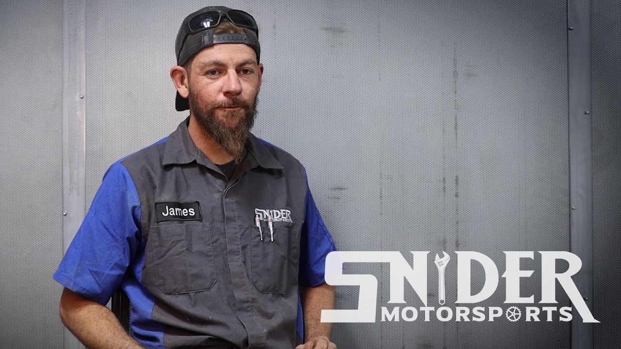 James Technician at Snider Motorsports 10/2020 YouTube