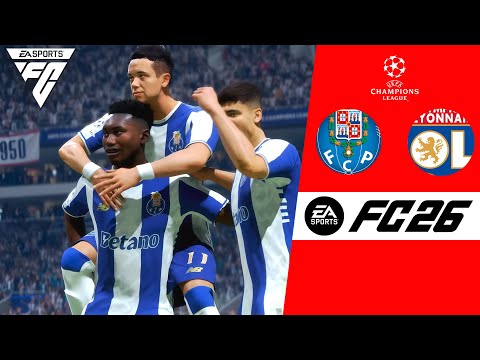 GOSPIN168 x 88fubo - FC 26 - Porto vs Lyon | Pertandingan Lengkap Liga Super - PS5 Pro [4K60]