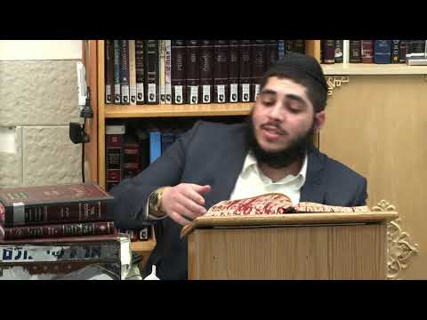 החיד''א-שיעור ערב בהלכה ובאגדה-אור לז' אדר הראשון תשפ''ד