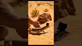 Honerd lizard 🦎 camra pov underground tunnel #shorts #pov #animals #wildlife