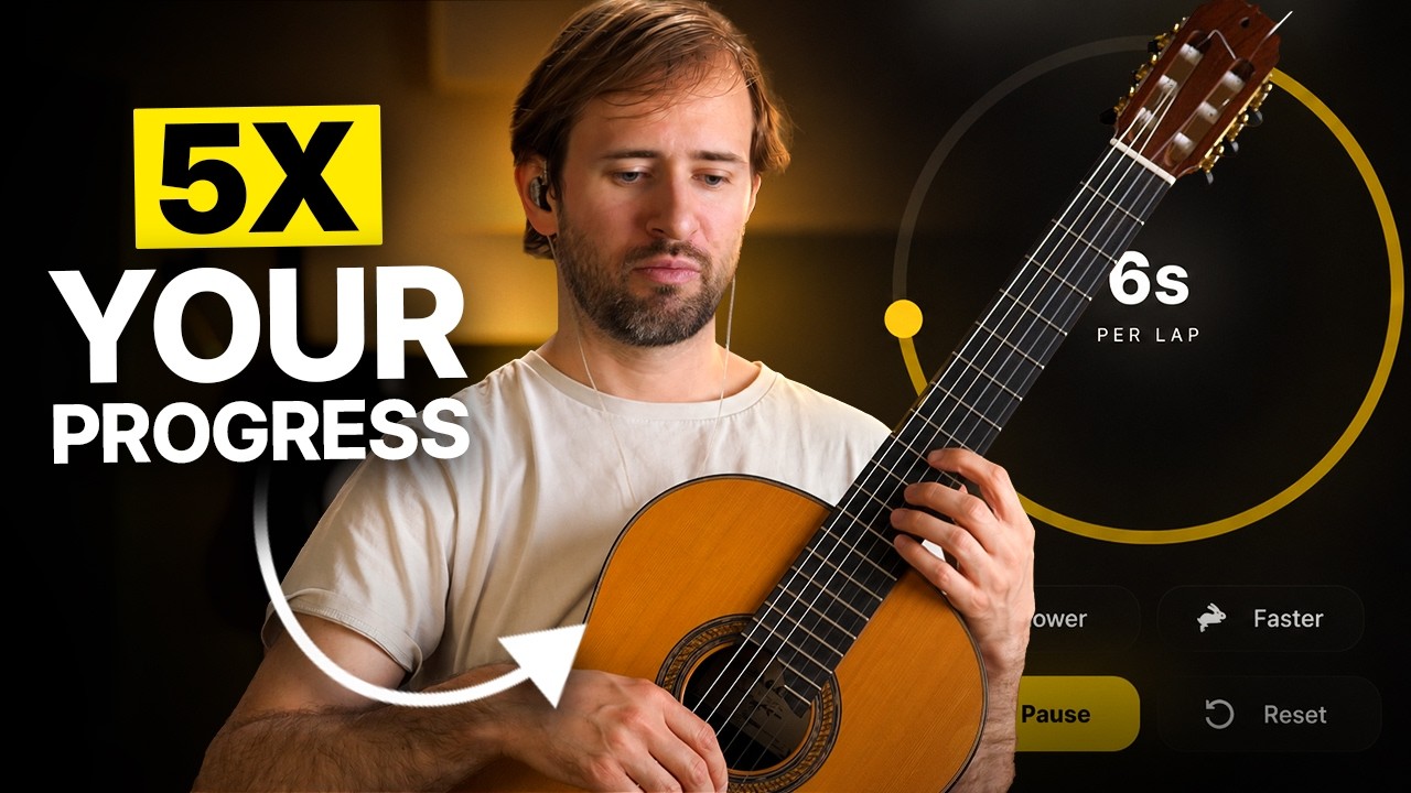 The "circle method" for gaining insane guitar speed