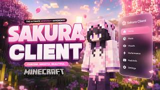 Sakura Client (1.8.9 - 1.21.11+) - Best Undetected Free Minecraft Hacked Client 2026